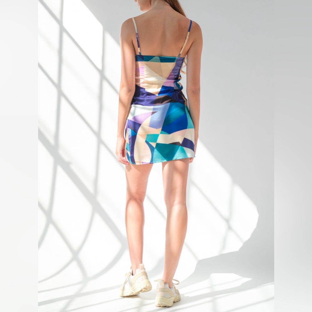 Paper Moon Geo Print Mini Dress - Picture 2 of 2